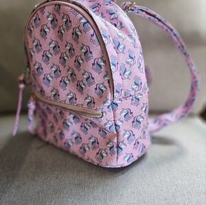 Under One Sky Rainbow Unicorn Mini Backpack